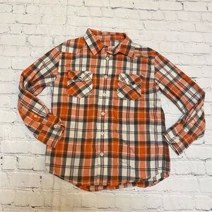 Plaid Pearl Snap Button Down Shirt